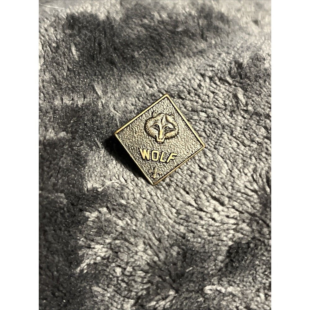 VINTAGE BSA CUB SCOUTS PIN - Wolf Pack